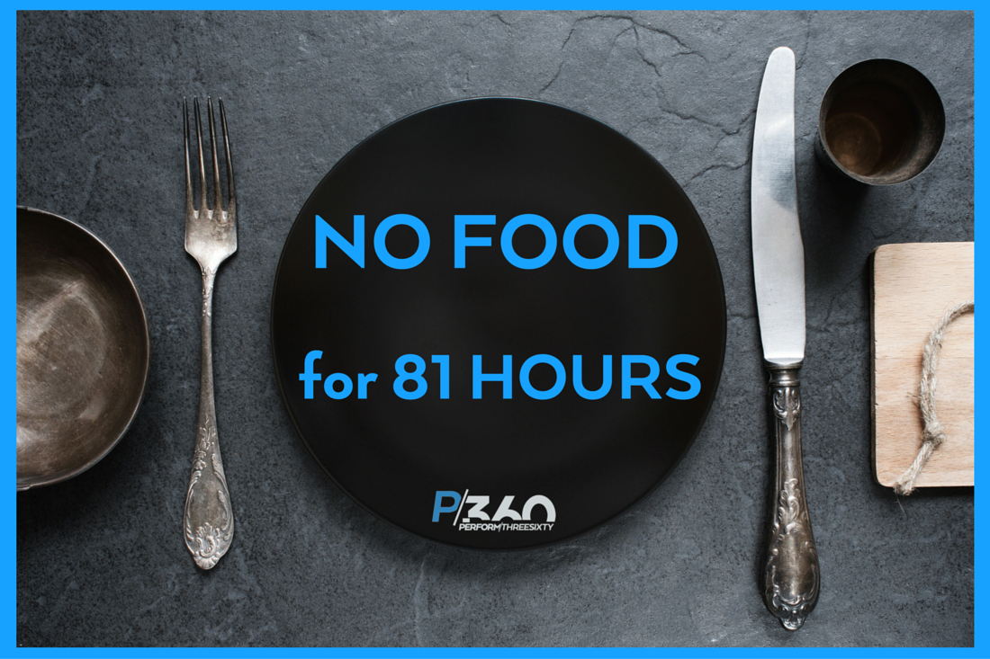 No Food For 81 Hours