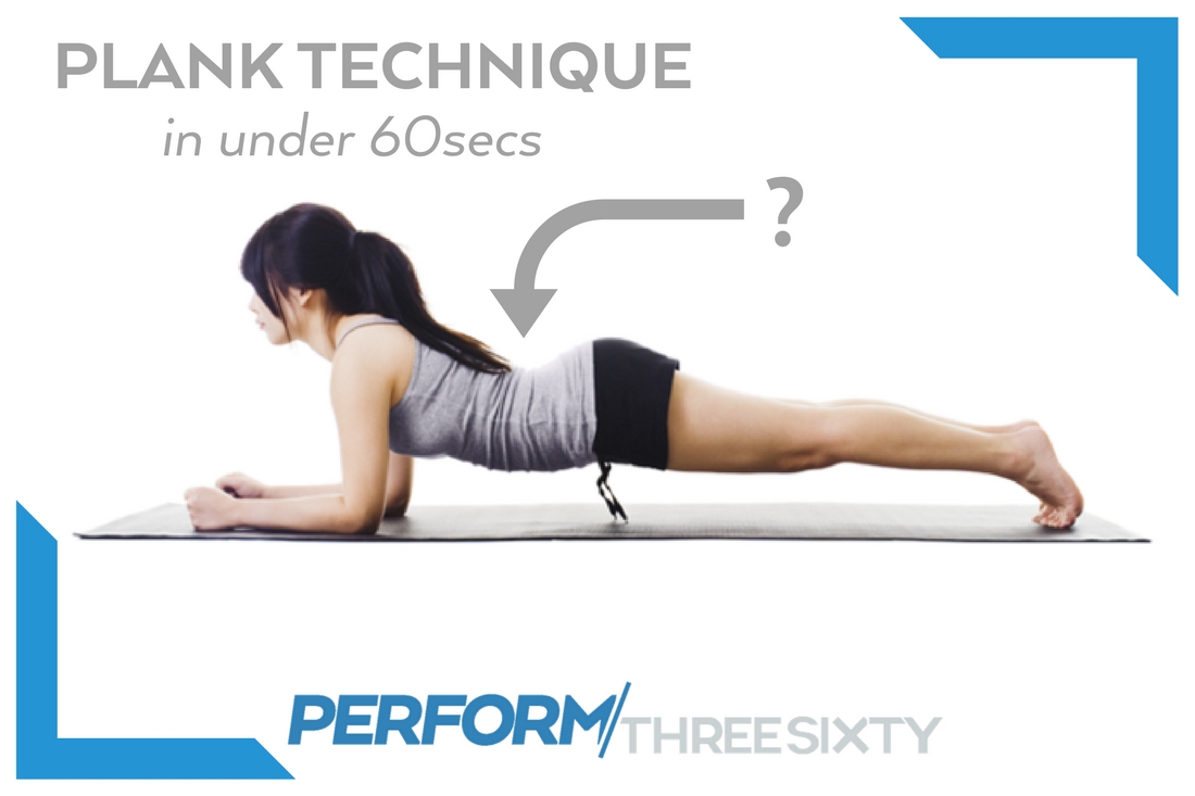 Correct Plank in under 60 seconds